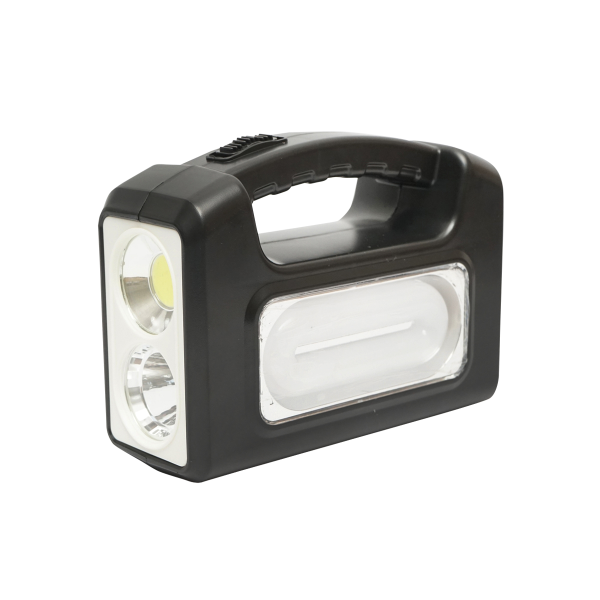 Kit iluminat portabil LED cu 3 becuri/proiector, panou solar si baterie 6V, 4.5 Ah pentru pescuit camping GD-7COB - imagine 4