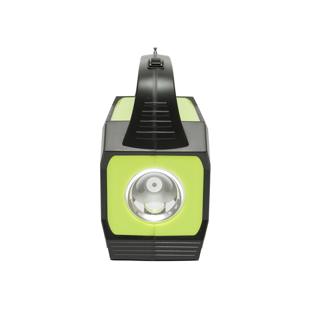 Kit iluminat portabil LED cu 3 becuri/proiector, radio FM, MP3, panou solar si baterie 6V, 4.5 Ah pentru pescuit camping GD-8073 - imagine 7