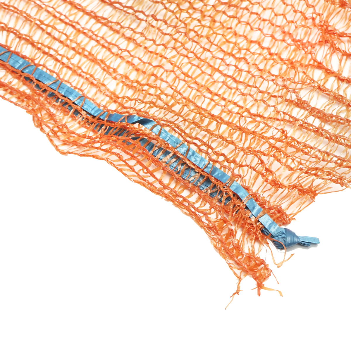 Sac plasa cu maner 330x500mm tip Raschel pentru legume 10Kg portocaliu - imagine 2