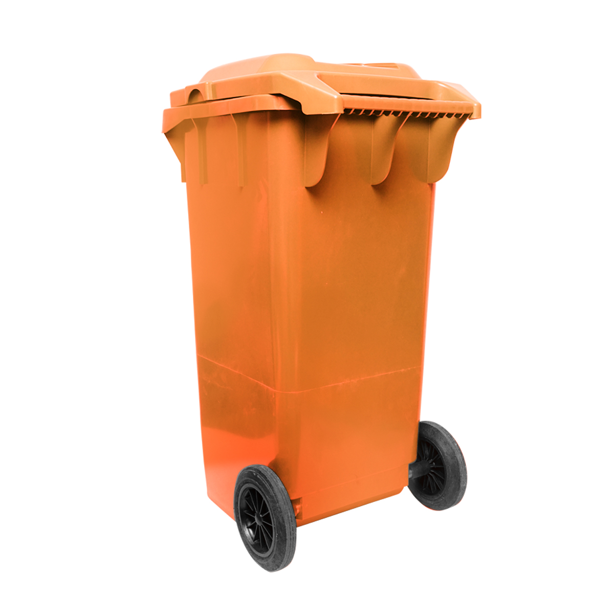 Pubela gunoi 120L portocalie Breckner Germany - imagine 2