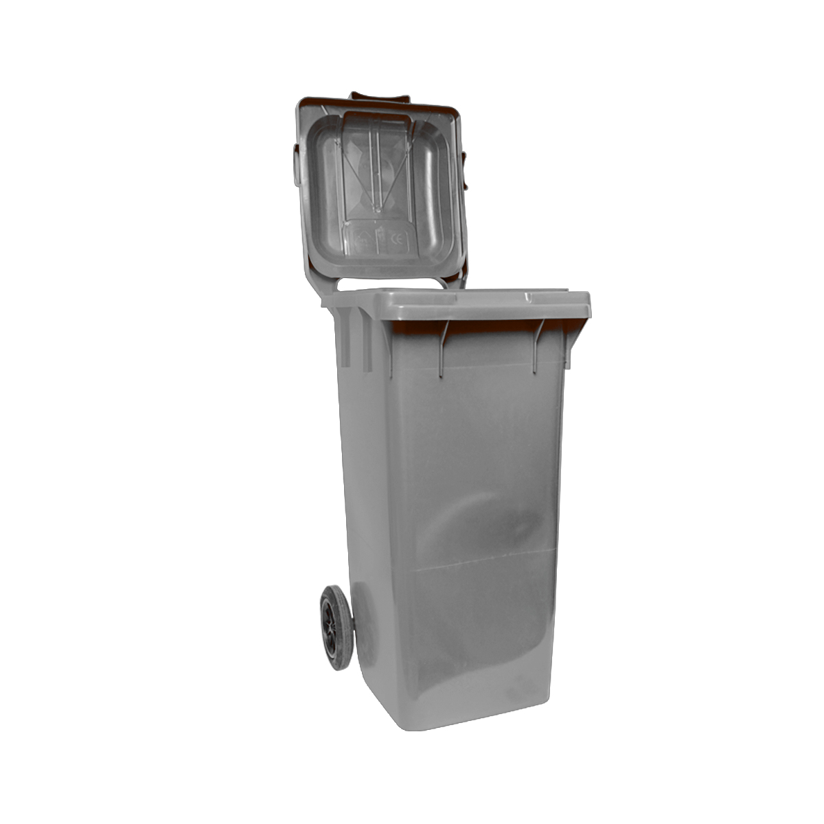 Pubela gunoi 120L gri Breckner Germany - imagine 3