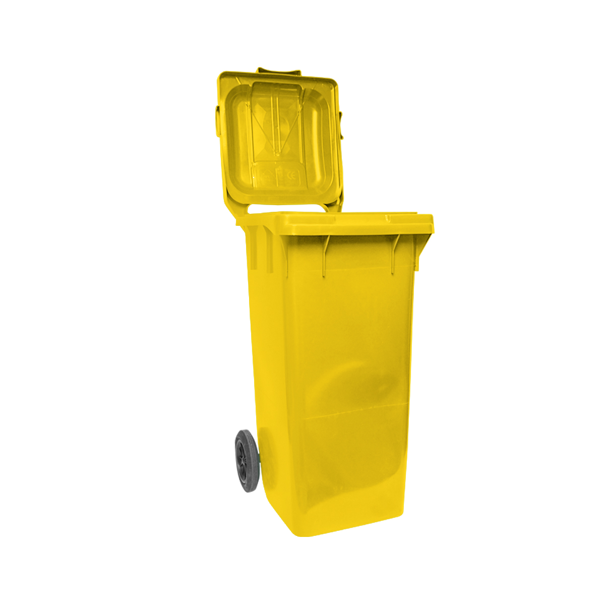 Pubela gunoi 120L galbena Breckner Germany - imagine 3