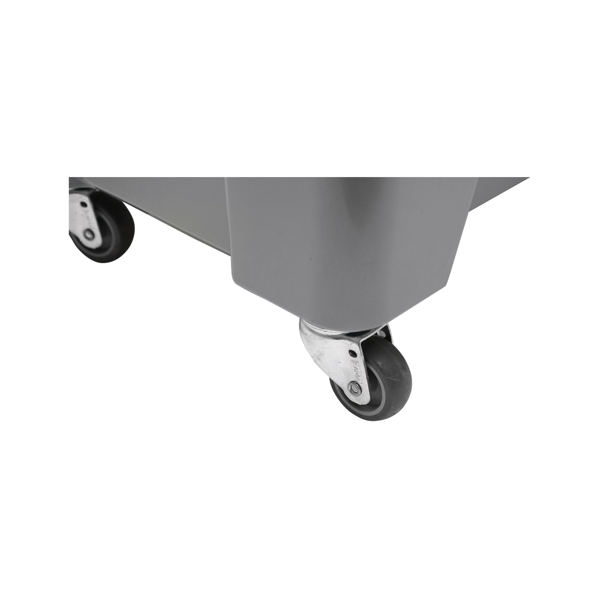 Cutie depozitare mega, modulara, gri cu roti 530x330x395mm Breckner Germany - imagine 5