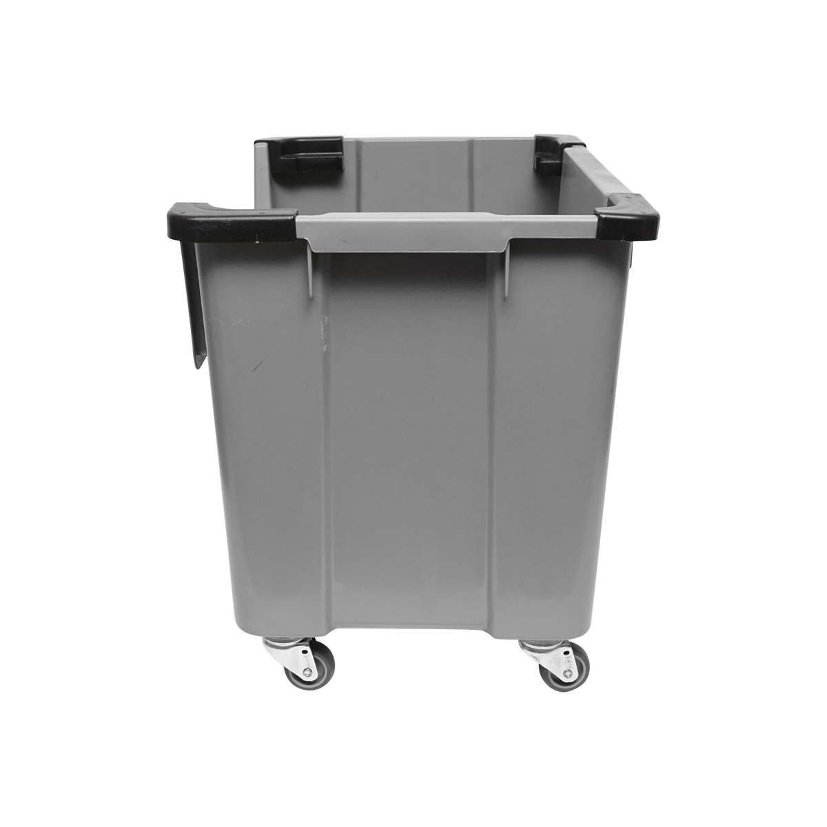 Cutie depozitare mega, modulara, gri cu roti 530x330x395mm Breckner Germany - imagine 3