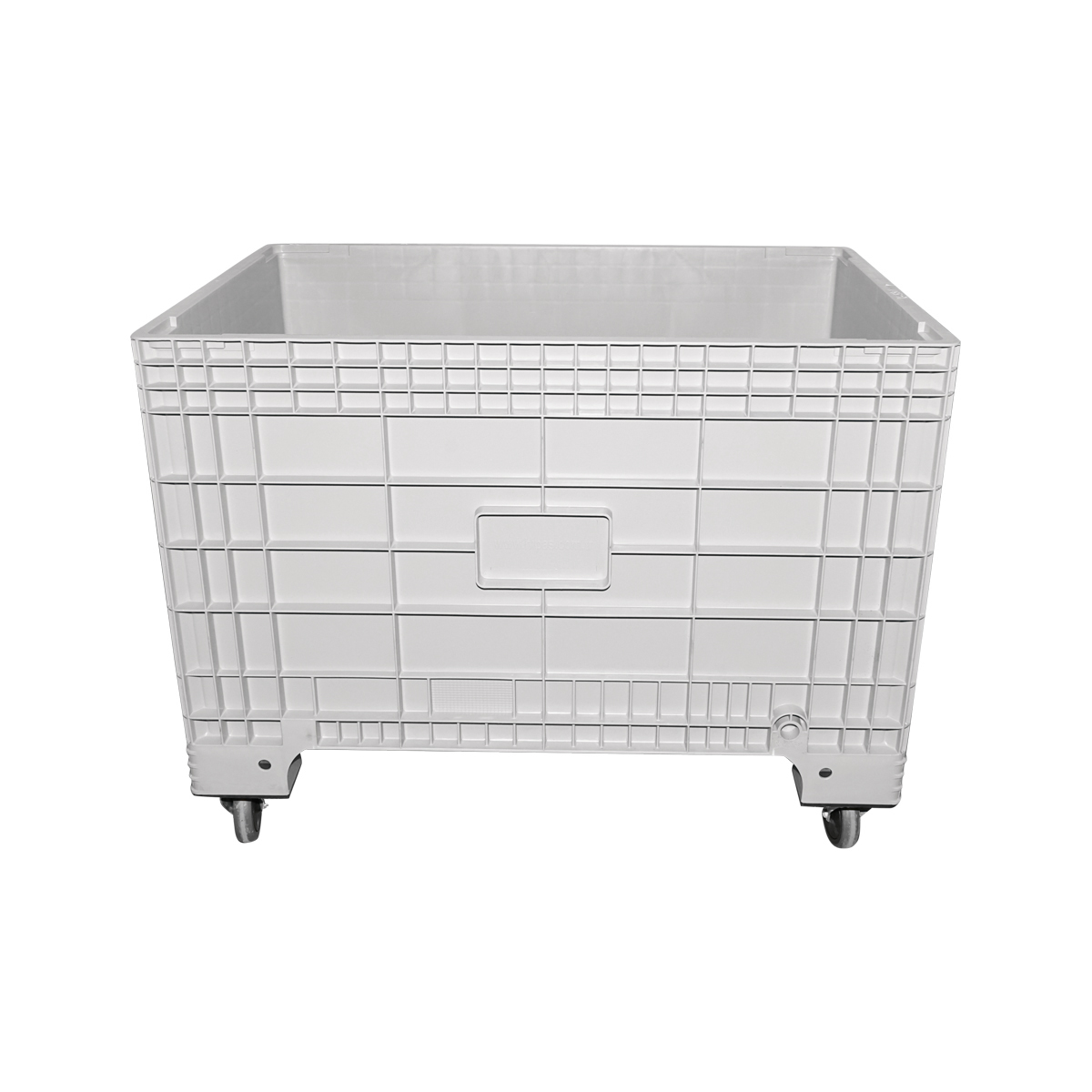 Cutie depozitare palet, gri cu roti 732x1108x617mm Breckner Germany