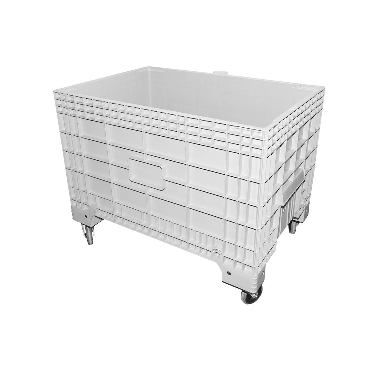 Cutie depozitare palet, gri cu roti 732x1108x617mm Breckner Germany - imagine 2