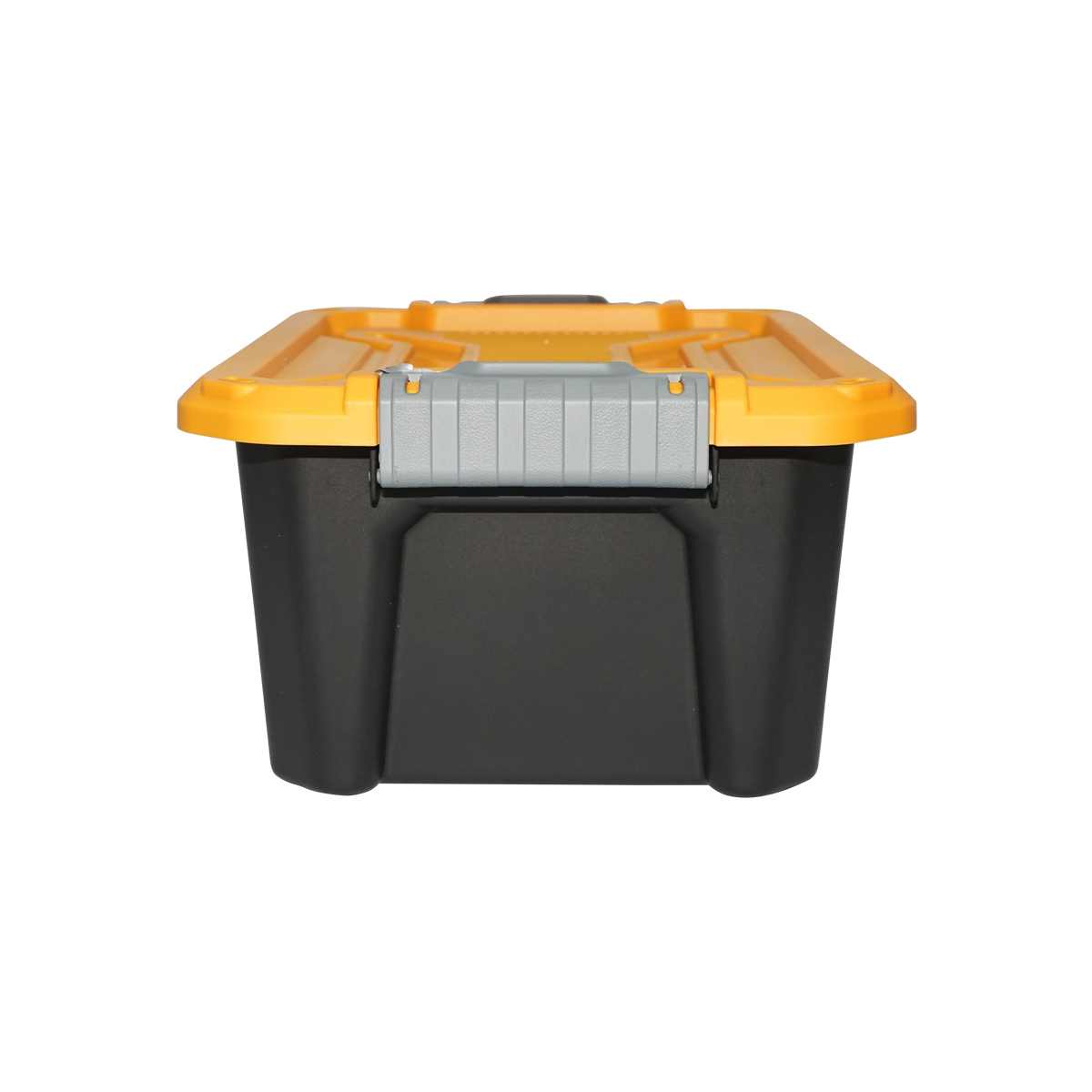 Cutie, lada depozitare heavy duty 12L cu capac, galbena 385x295x175mm Breckner Germany - imagine 2