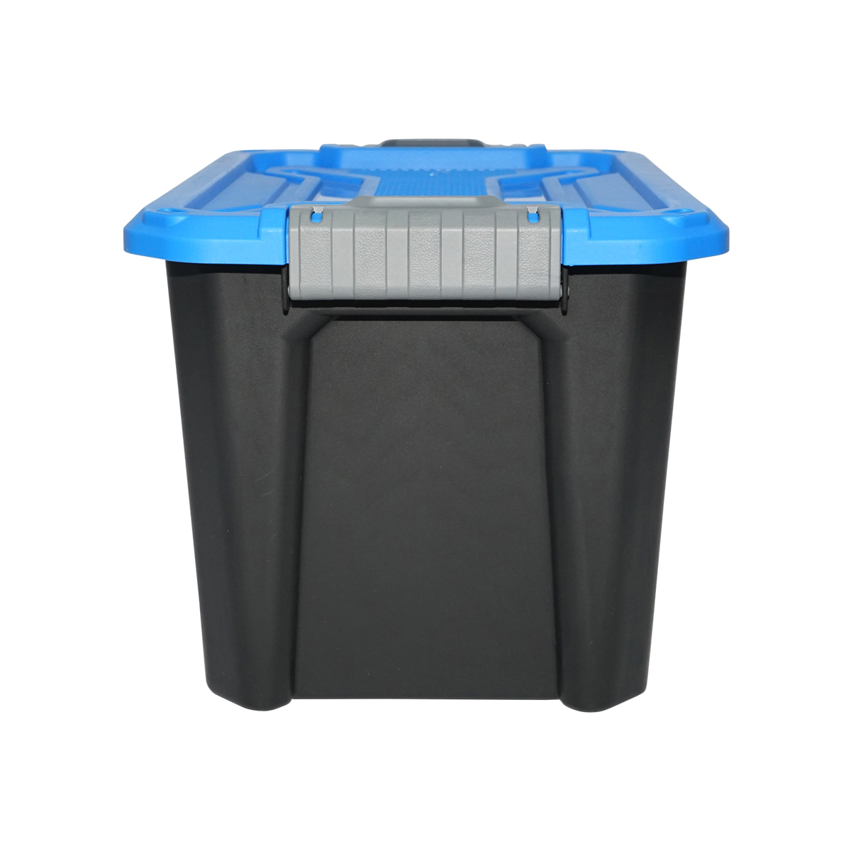 Cutie, lada depozitare heavy duty 18L cu capac, albastra 385x295x260mm Breckner Germany - imagine 2