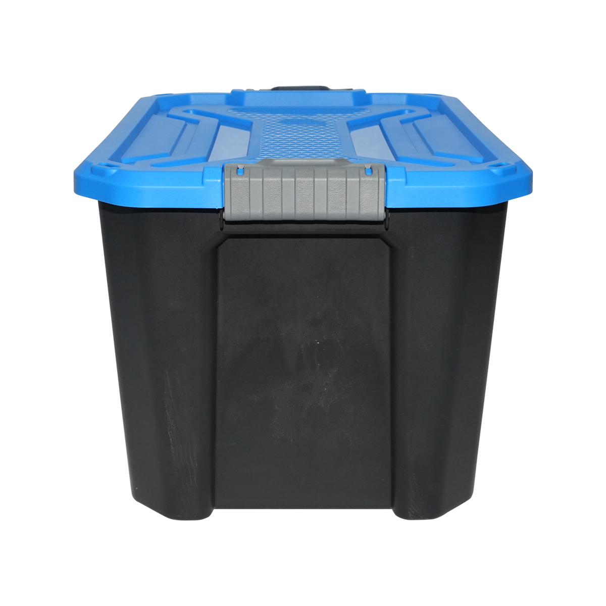 Cutie, lada depozitare heavy duty 40L cu capac, albastra 490x380x200mm Breckner Germany - imagine 2