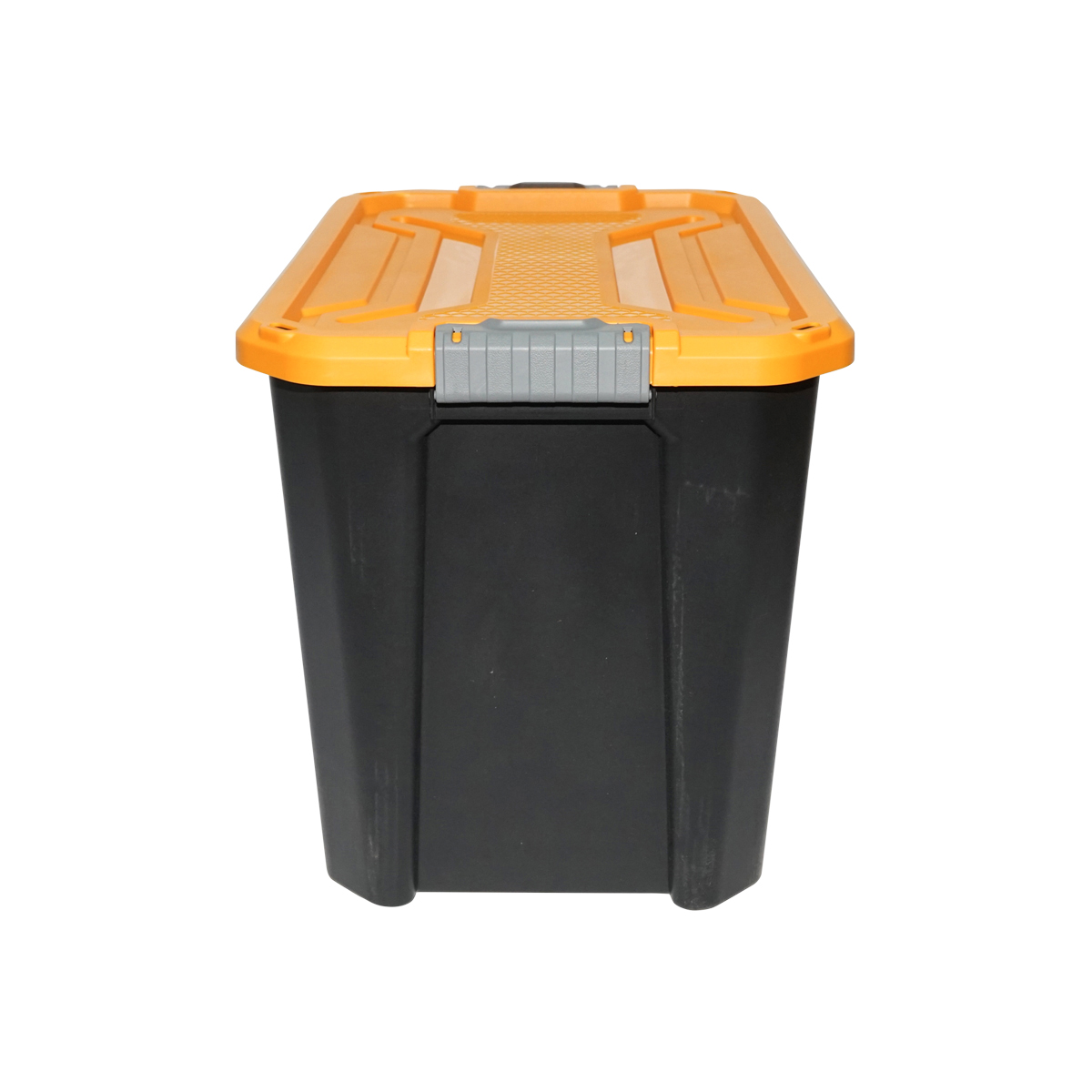 Cutie, lada depozitare heavy duty 60L cu capac, galbena 580x380x405mm Breckner Germany - imagine 2