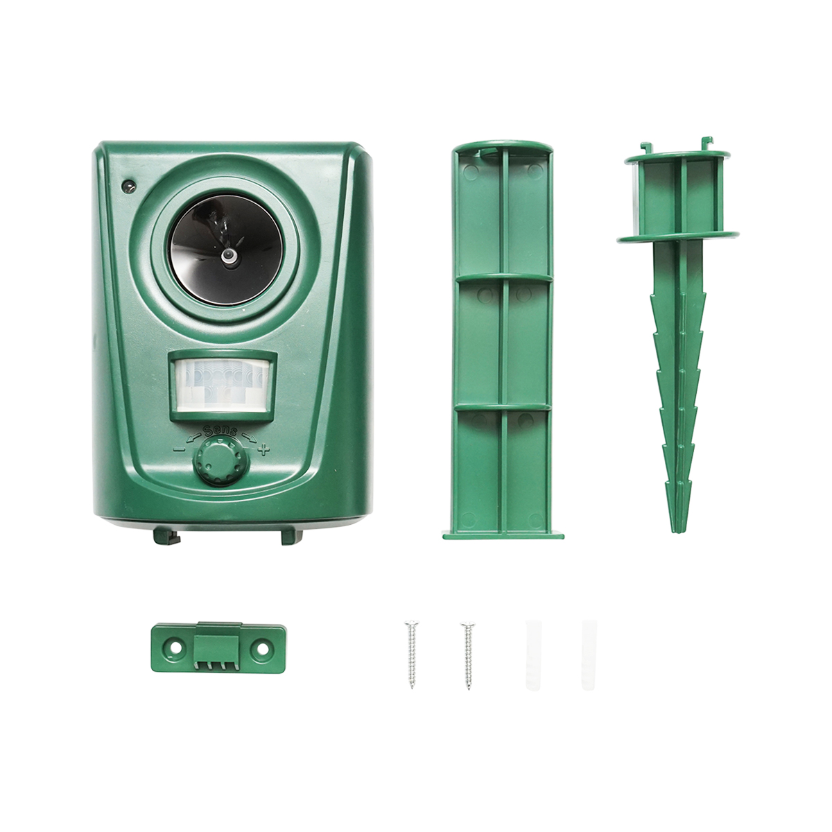 Aparat cu ultrasunete si senzor de miscare pentru alungarea cainilor, pisicilor, vulpilor Baisan - imagine 4