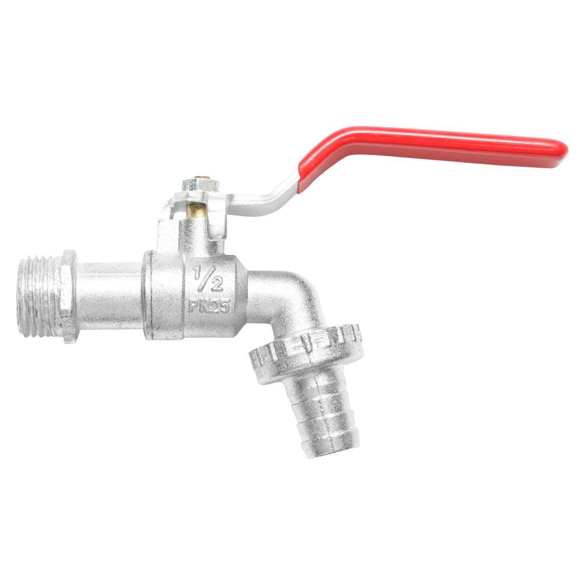 Robinet apa de serviciu 1/2x3/4 cu bila si maner pentru gradina - imagine 2