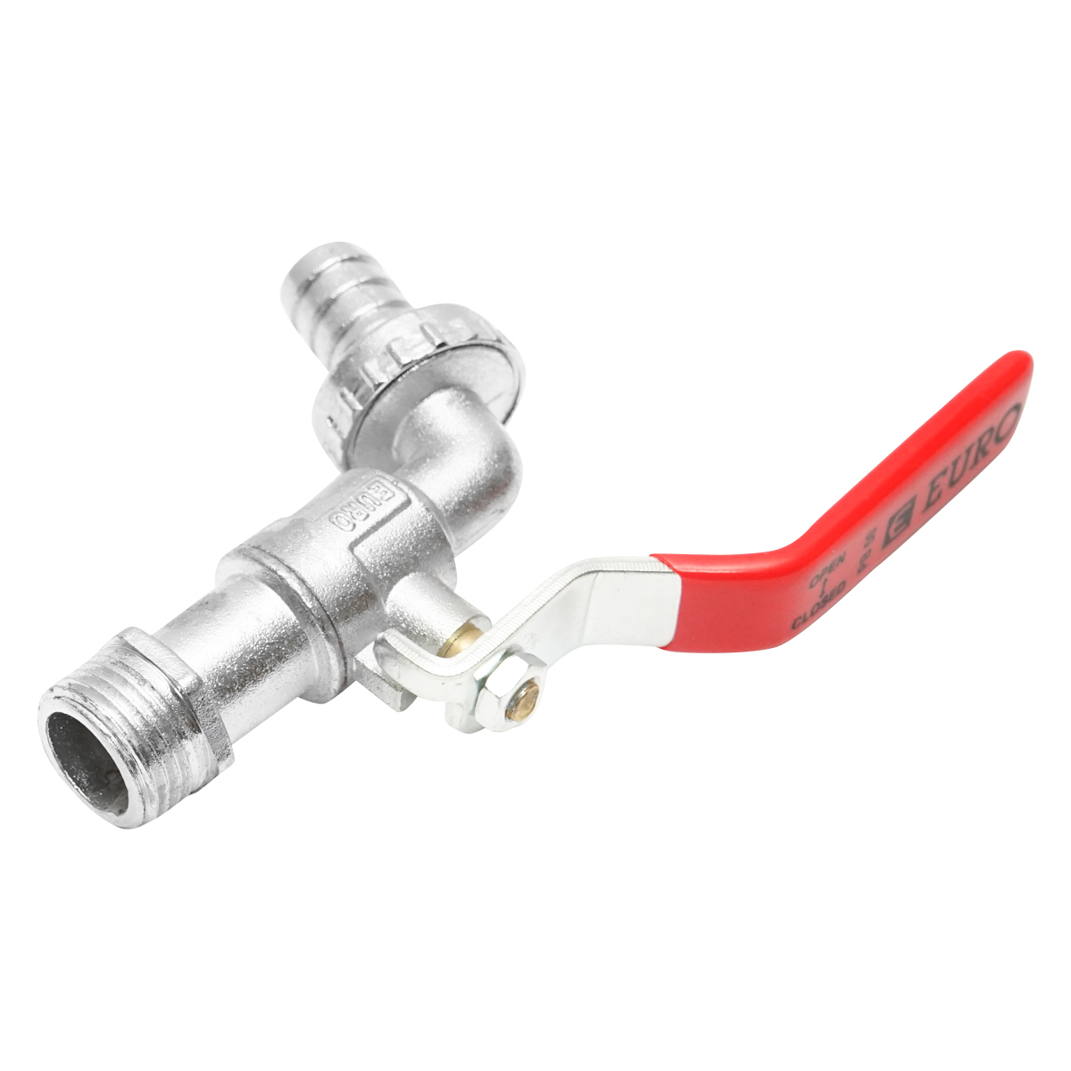 Robinet apa de serviciu 1/2x3/4 cu bila si maner pentru gradina - imagine 4
