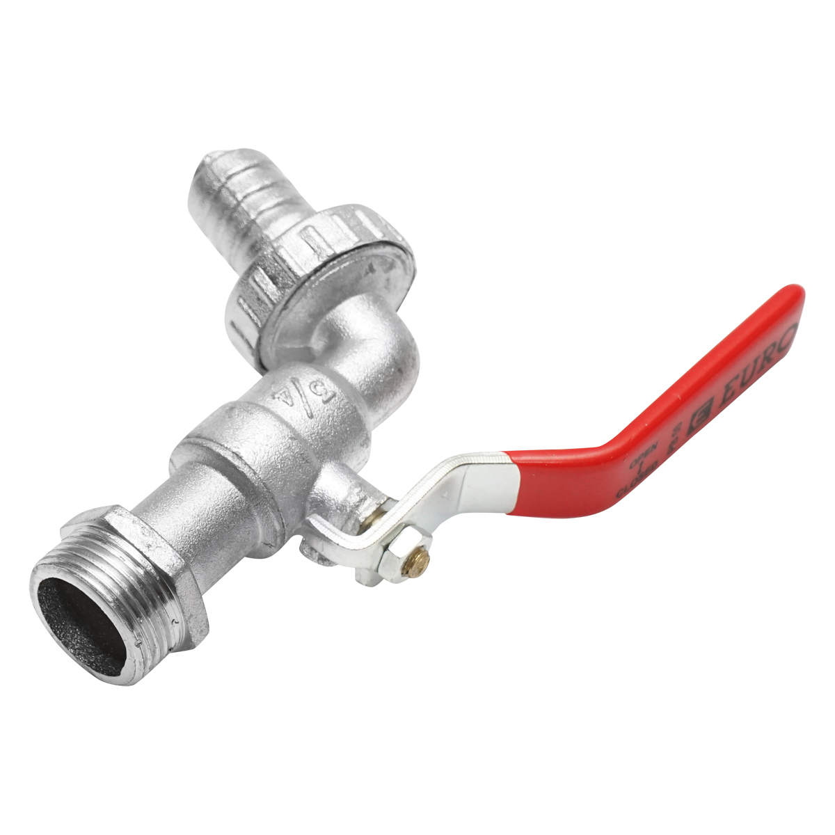 Robinet apa de serviciu 3/4x3/4 cu bila si maner pentru gradina - imagine 4