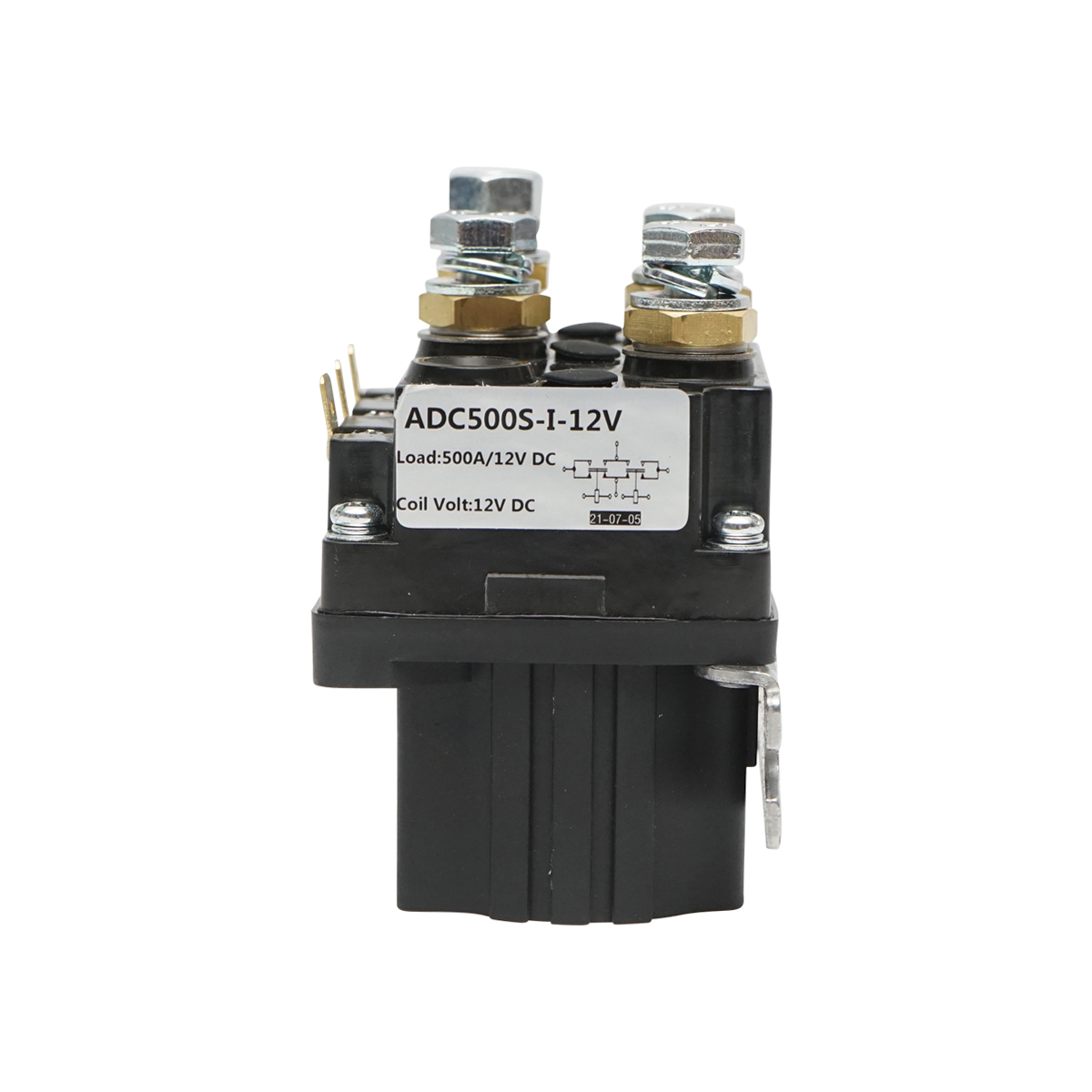 Solenoid 500A pentru troliu electric 12V - imagine 3
