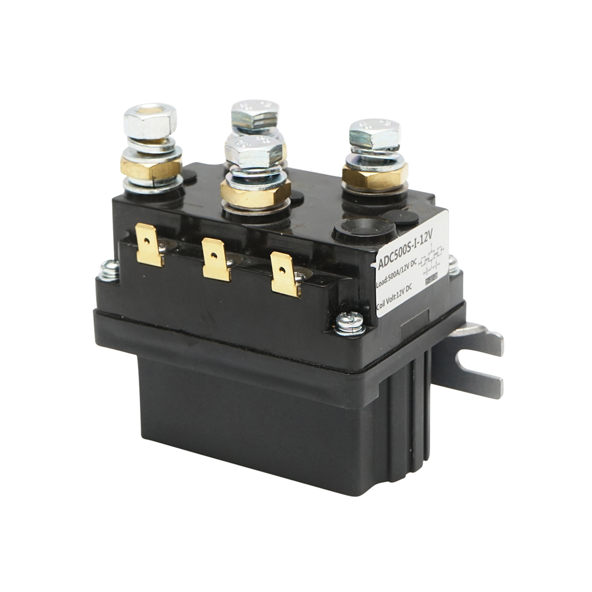 Solenoid 500A pentru troliu electric 12V - imagine 2