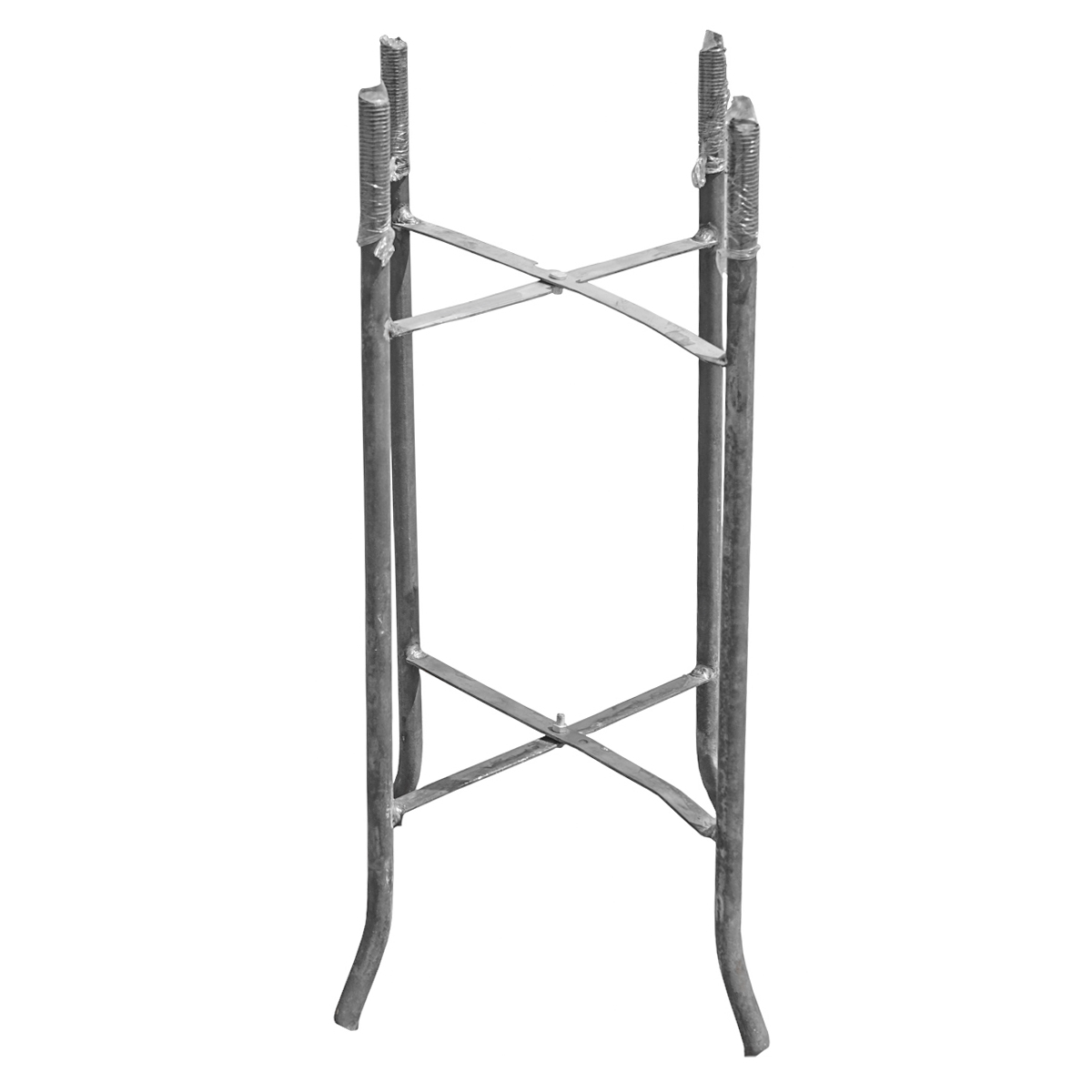 Stalp conic 6m cu brat orizontal pentu iluminat stradal - imagine 7