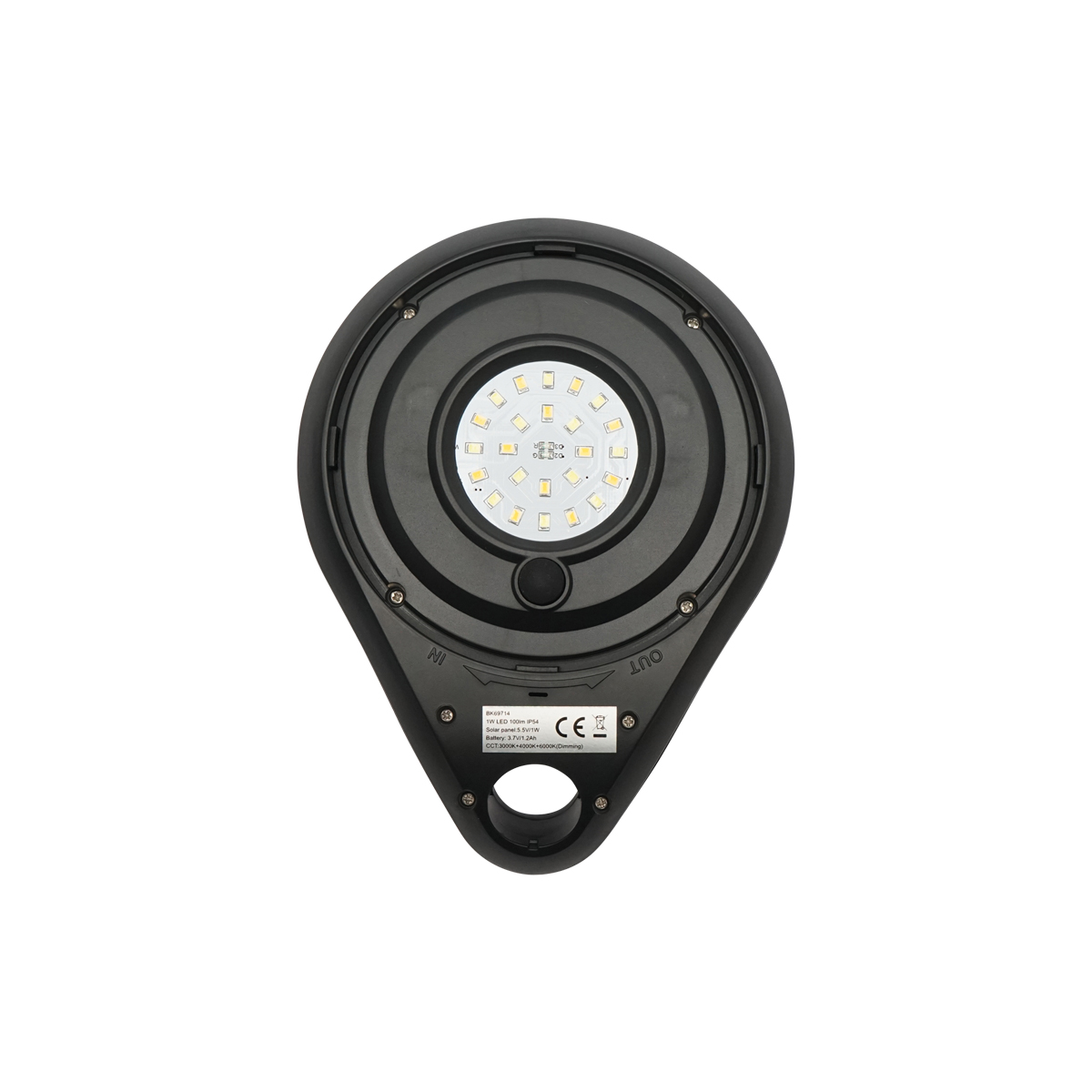 Lampa solara led de gradina 11W cu panou solar 1W si baterie 3.7V, IP54 Breckner Germany - imagine 5