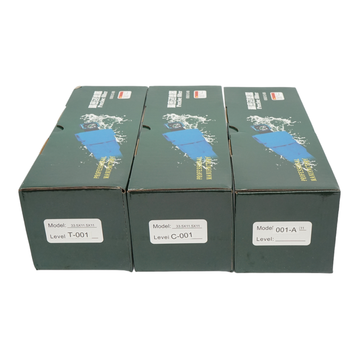 Set filtre A,C,T-001 pentru compresor aer cu surub 11KW/15A, GK63 - imagine 3