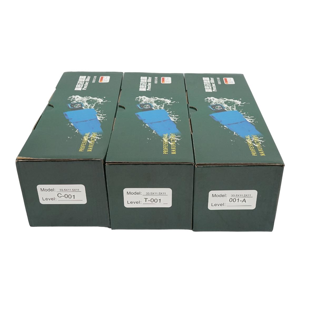 Set filtre A,C,T-001 pentru compresor aer cu surub 15KW/20A, GK64 - imagine 5