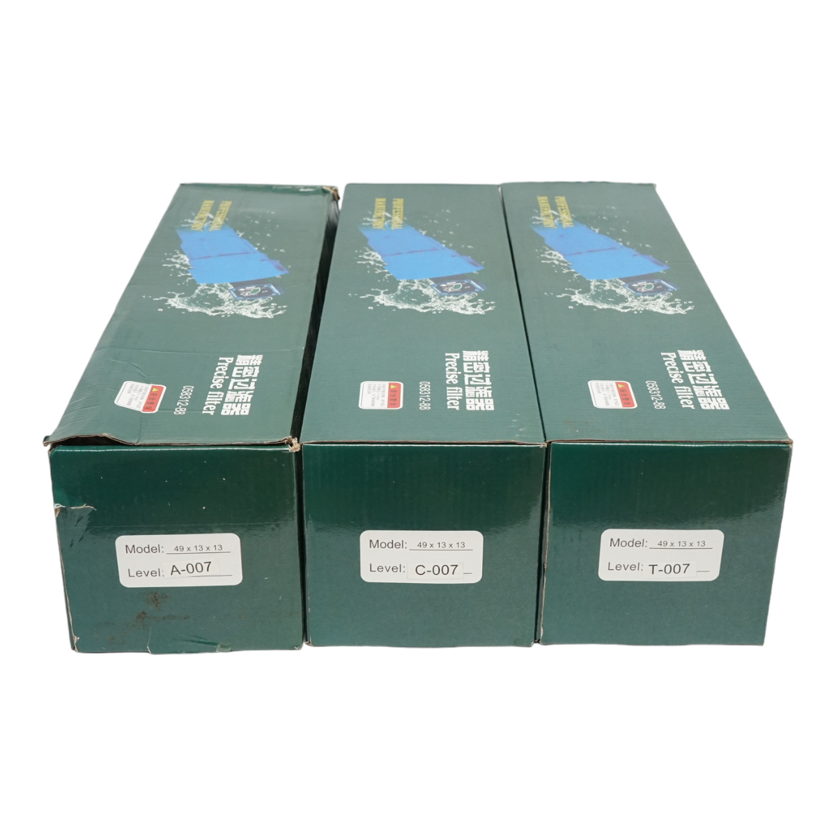 Set filtre A,C,T-007 pentru compresor aer cu surub 55KW/75A, GK66 - imagine 5