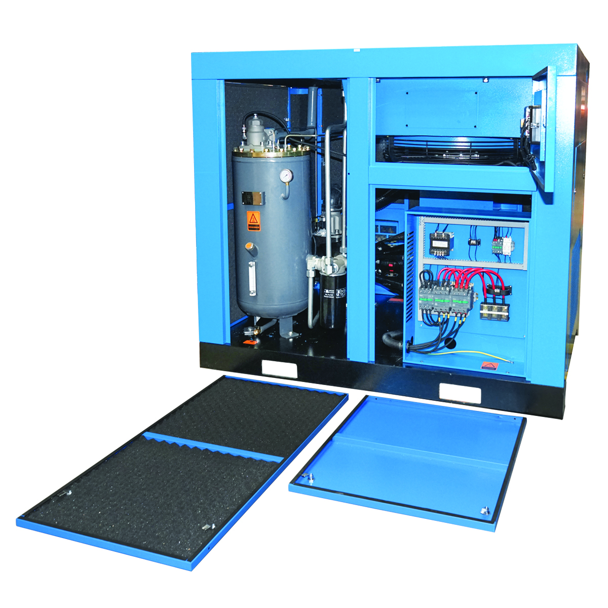 Compresor cu surub 55KW/ 75CP, 9.5mc/min cu uscator Breckner Germany - imagine 5