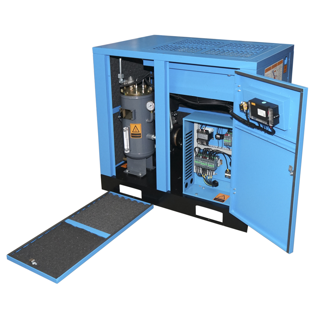 Compresor cu surub 11KW/ 15CP, 1.5mc/min cu uscator Breckner Germany - imagine 4
