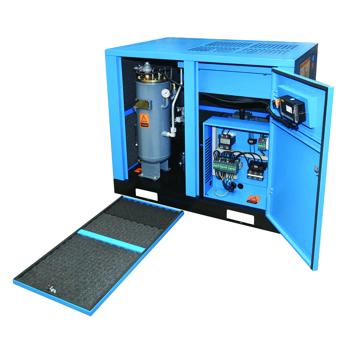 Compresor cu surub 22KW/ 30CP, 3.6mc/min cu uscator Breckner Germany - imagine 2