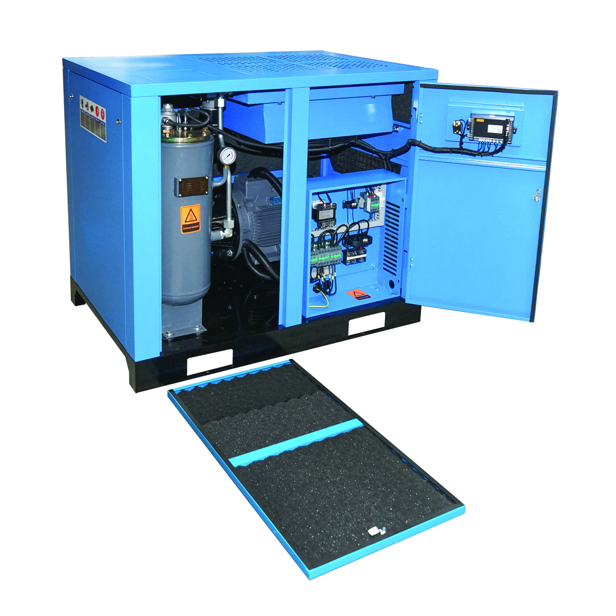 Compresor cu surub 22KW/ 30CP, 3.6mc/min cu uscator Breckner Germany - imagine 5