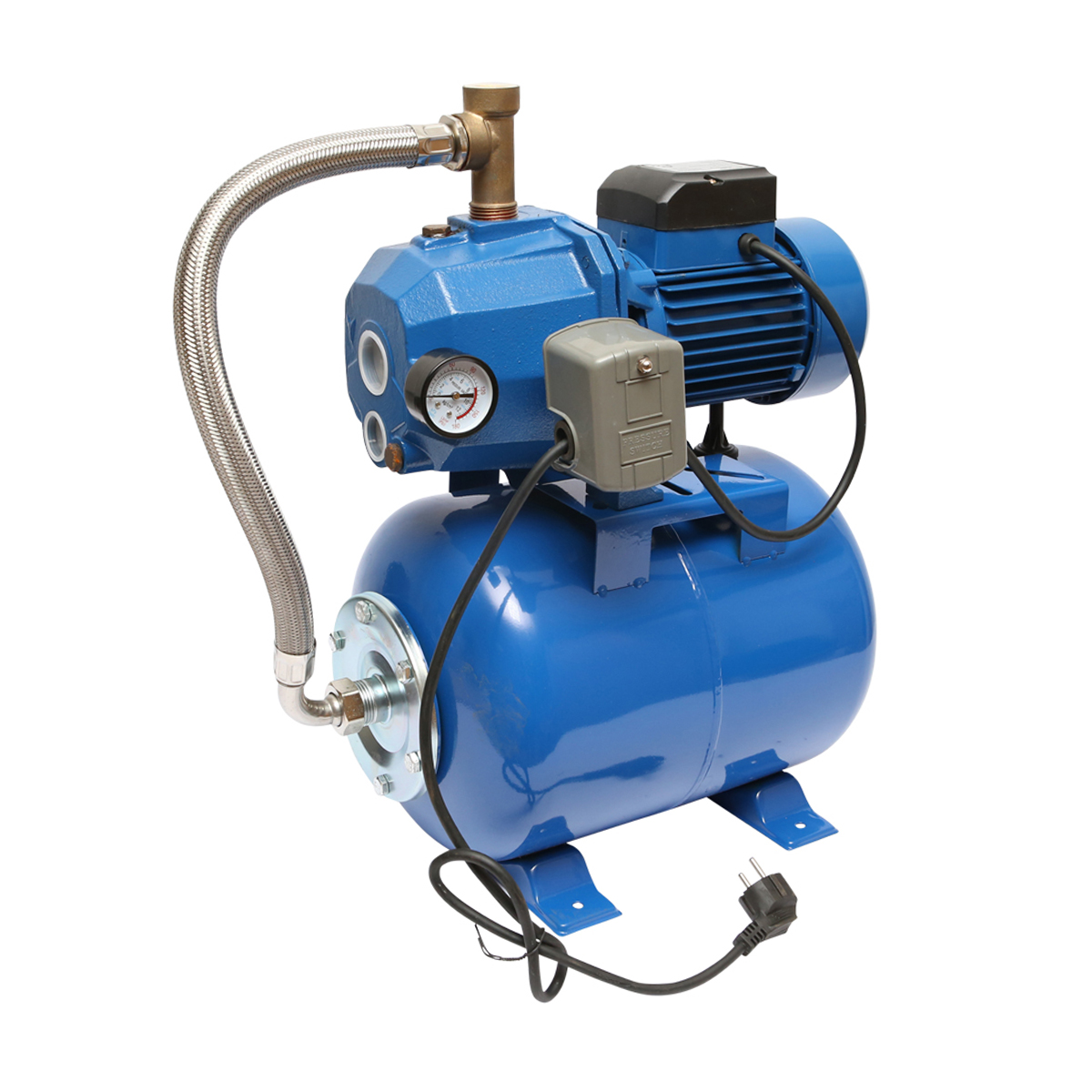 Hidrofor apa 750W 220V, debit 46L/min, H39m, rezervor 24L, viteza 2860 r/min cu ejector AUTODP255 Breckner Germany - imagine 5