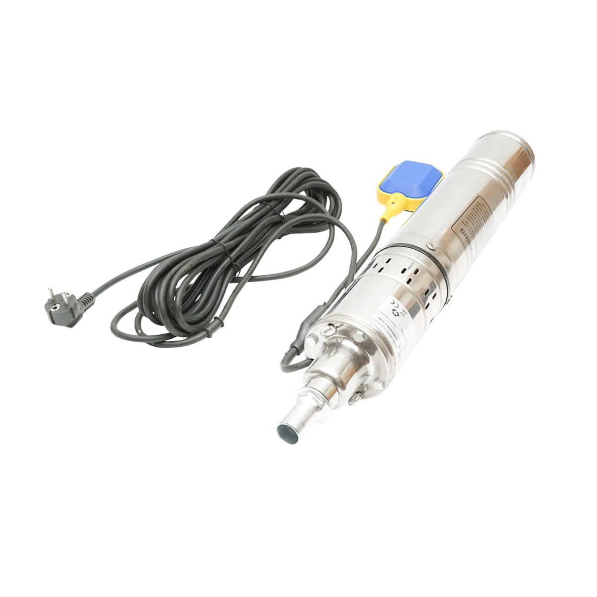 Pompa apa submersibila 4 inch, 370W, 30l/min H60m, 220V cu flotor 4QGD1.2-50-0.37F Breckner Germany - imagine 4