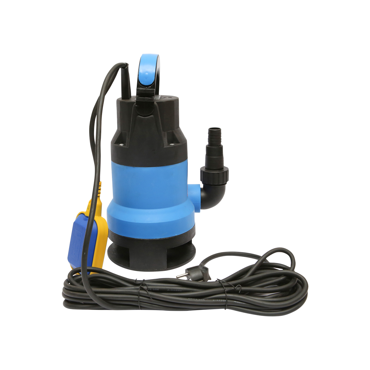 Pompa apa submersibila de gradina cu flotor, 750W, 100L/min, adancime 7m, 220V GP750 Breckner Germany - imagine 2
