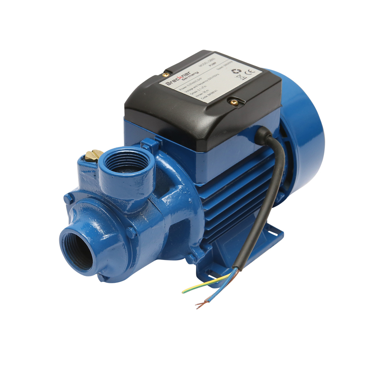 Pompa apa de suprafata, 370W, 35L/min, adancime 32m, 220V QB60 Breckner Germany - imagine 3