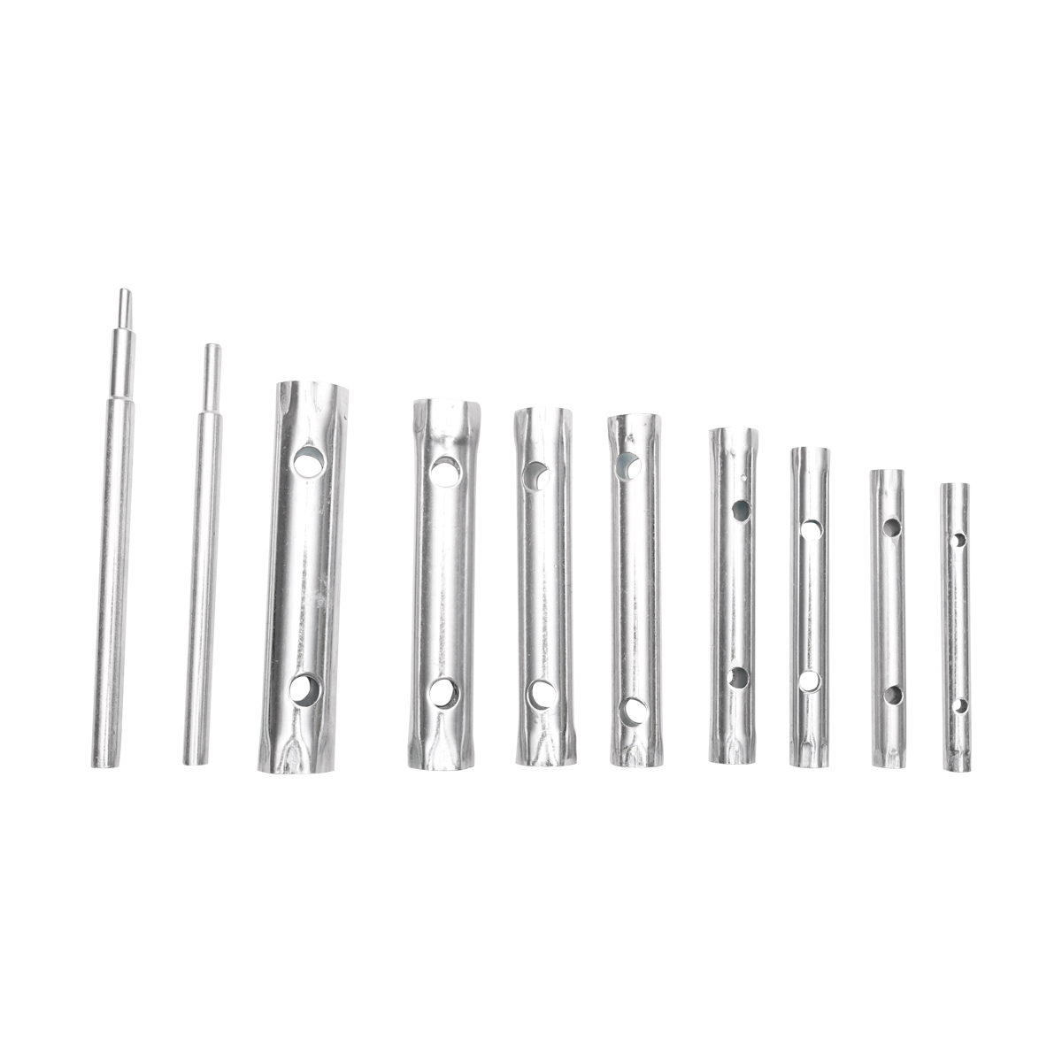 Set 10 chei tubulare lungi duble cu tija 6-22 mm Breckner Germany - imagine 2