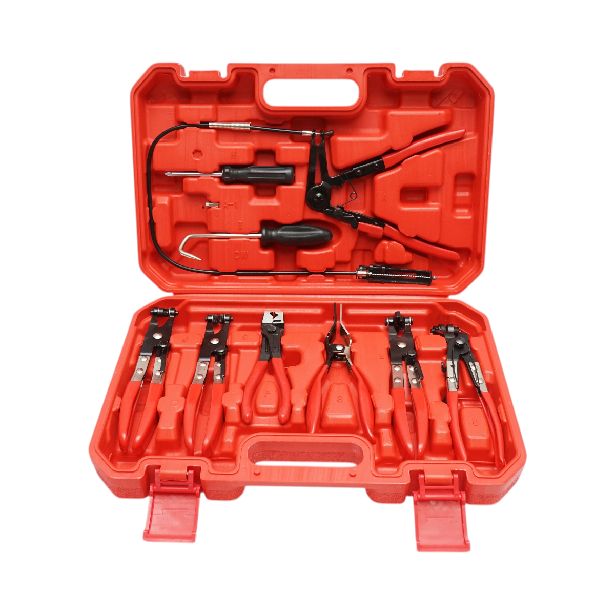 Trusa clesti pentru coliere furtunuri si conducte auto 9 piese Breckner Germany