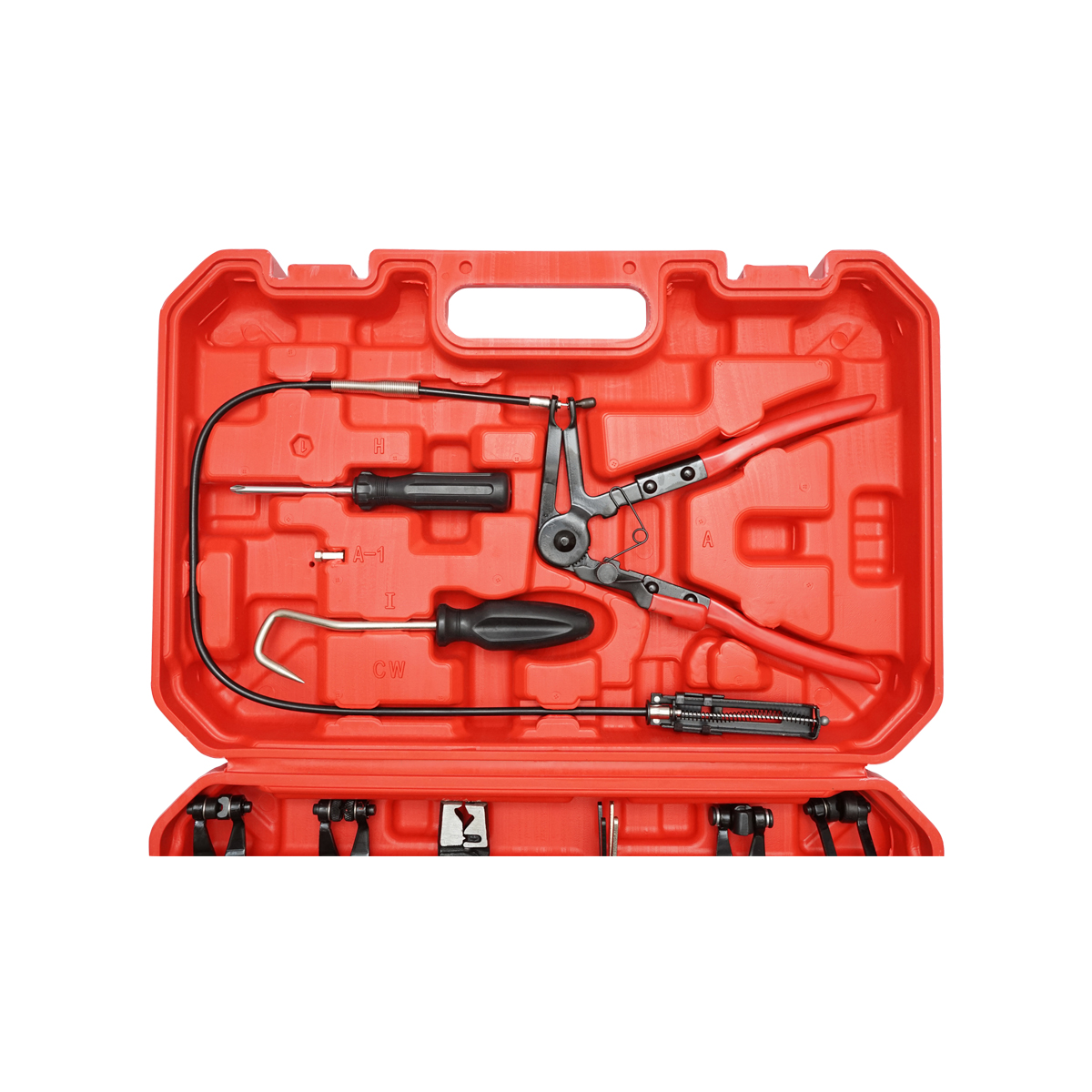 Trusa clesti pentru coliere furtunuri si conducte auto 9 piese Breckner Germany - imagine 5