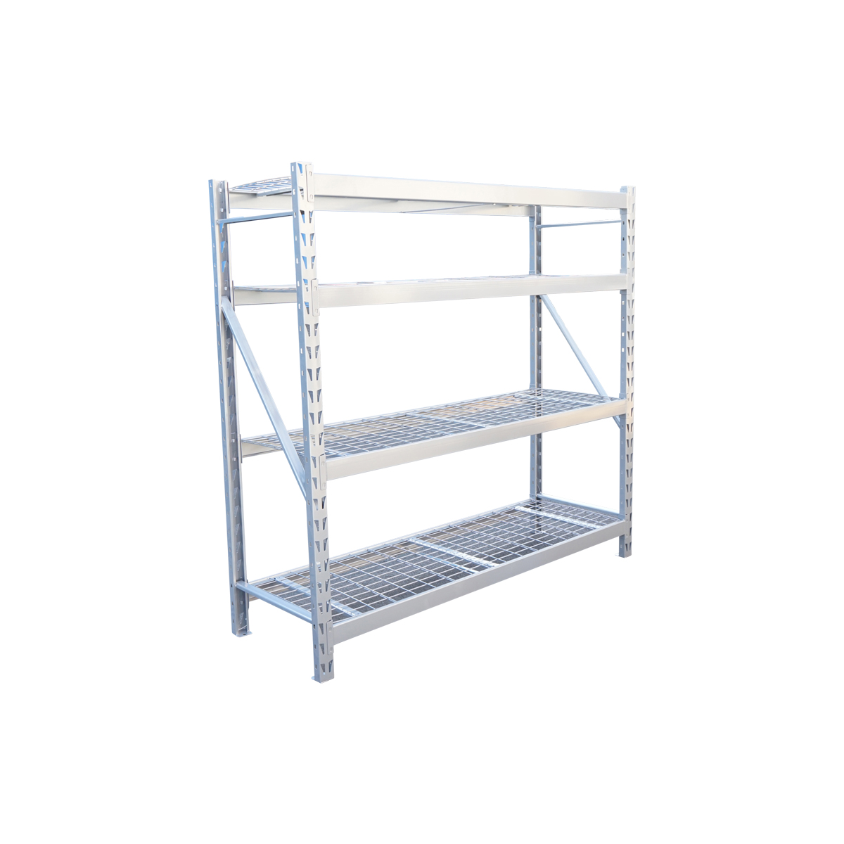 Raft metalic cu 4 polite 1960x610x1830mm Heavy Duty  - imagine 4