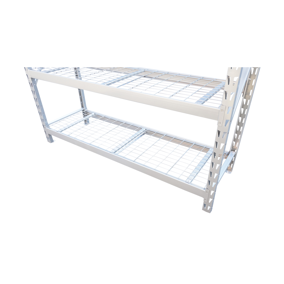 Raft metalic cu 4 polite 1960x610x1830mm Heavy Duty  - imagine 6