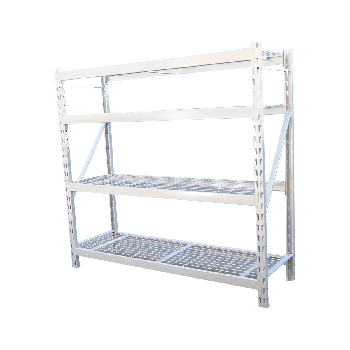 Raft metalic cu 4 polite 1960x610x1830mm Heavy Duty  - imagine 2