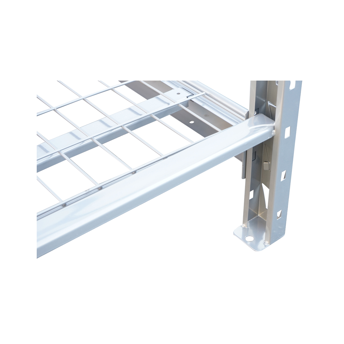 Raft metalic cu 4 polite 1960x610x1830mm Heavy Duty  - imagine 5