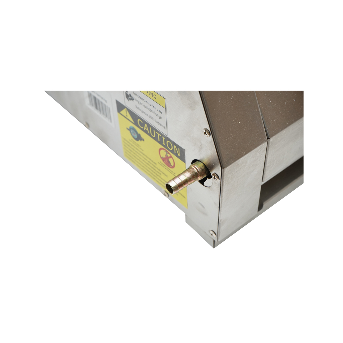 Gratar camping cu grill 2 arzatoare si 1 zona de gatit 676x400x185mm - imagine 6