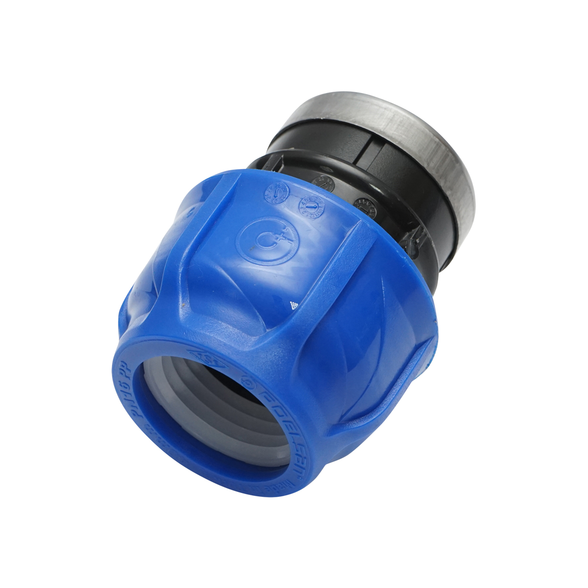 Adaptor compresiune mama, filet interior D40mmx 1 1/4 max 16bar pentru sisteme irigatie PEHD - imagine 2
