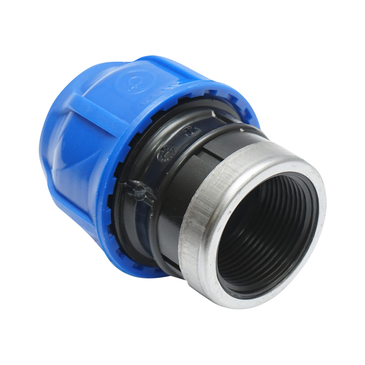 Adaptor compresiune mama, filet interior D40mmx 1 1/4 max 16bar pentru sisteme irigatie PEHD - imagine 3