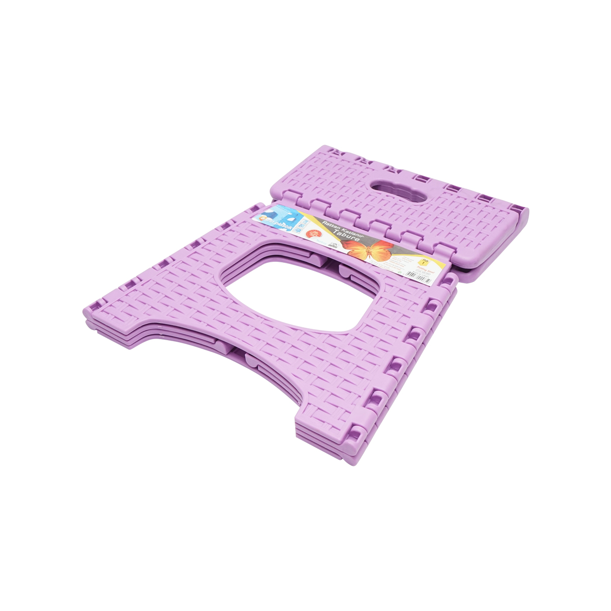 Scaun plastic pliabil mov 286X325X270 mm - imagine 3