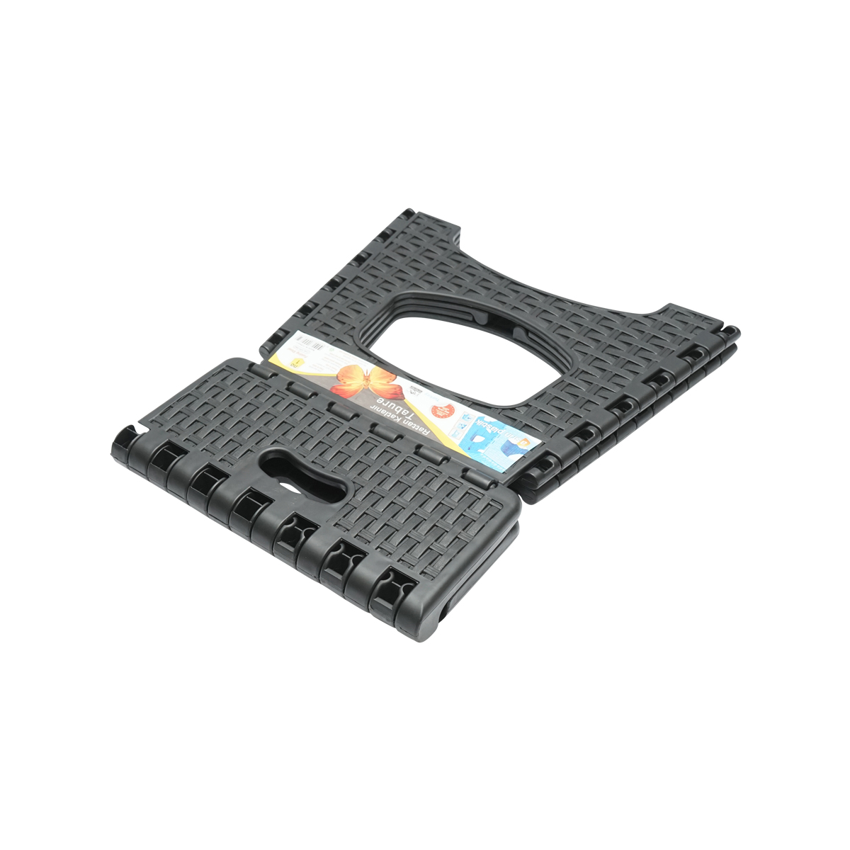 Scaun plastic pliabil negru 286X325X270 mm - imagine 3