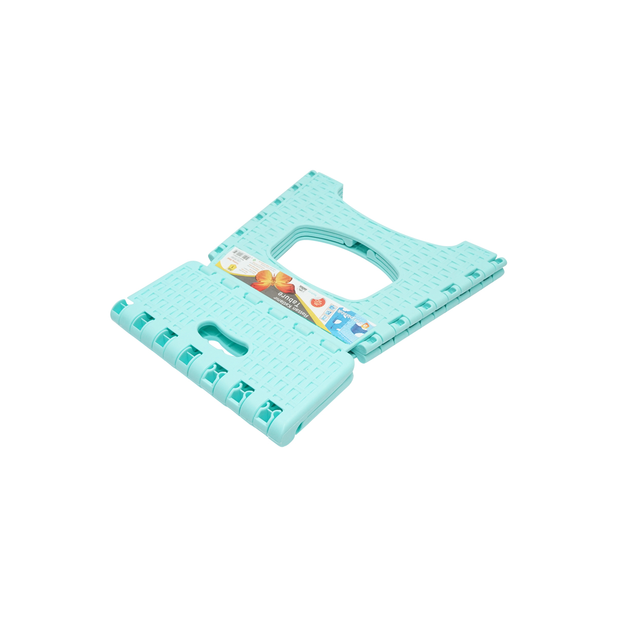 Scaun plastic pliabil turcoaz 286X325X270 mm - imagine 3