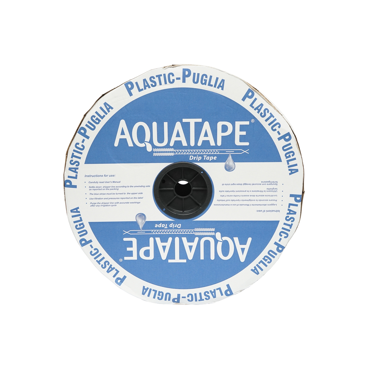 Banda picurare apa, rola 3000M 1,5L/H, D16mm. pas 20cm AquaTape - imagine 3