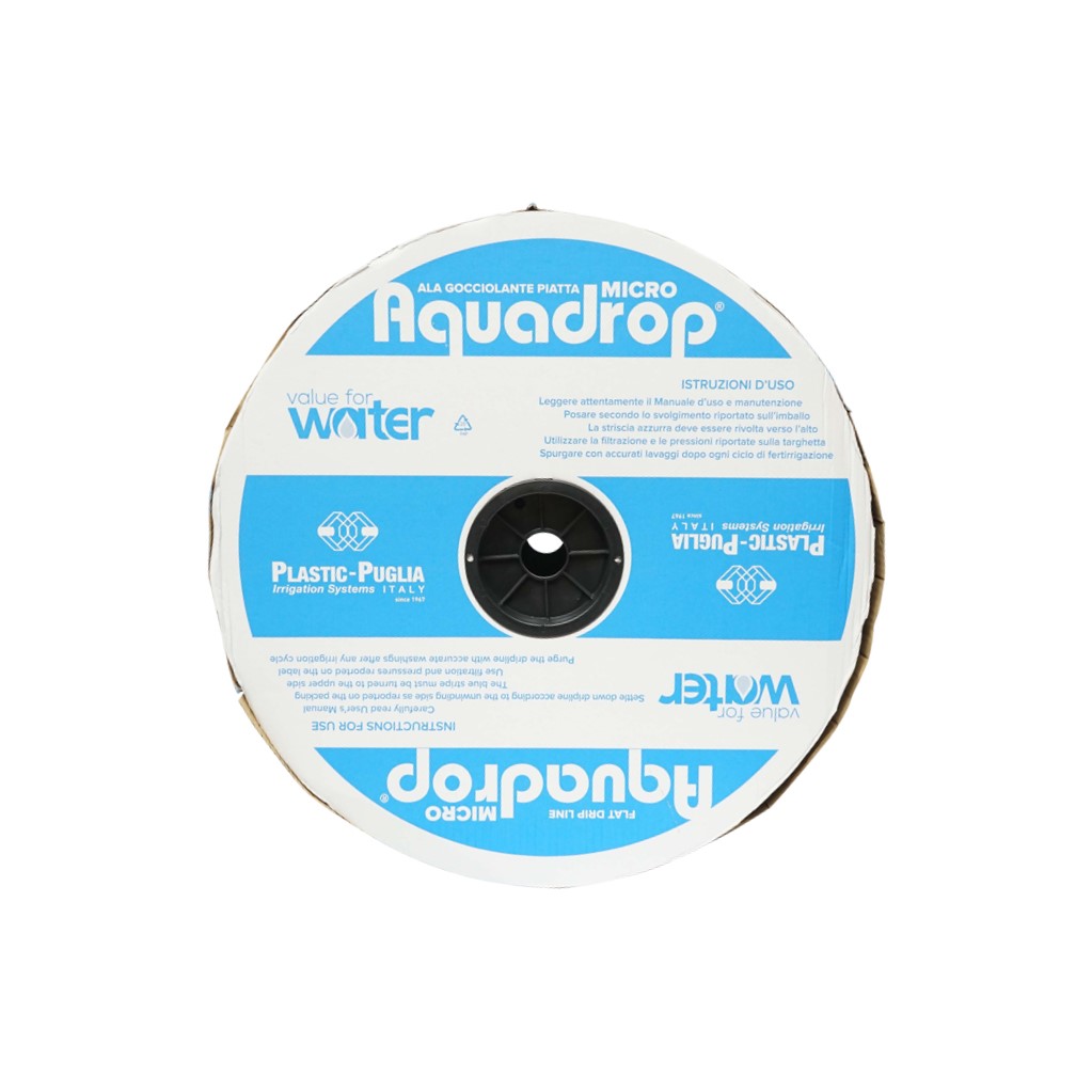 Banda picurare apa, rola 3000M 2.1L/H, D16mm. pas 20cm AquaDrop - imagine 3