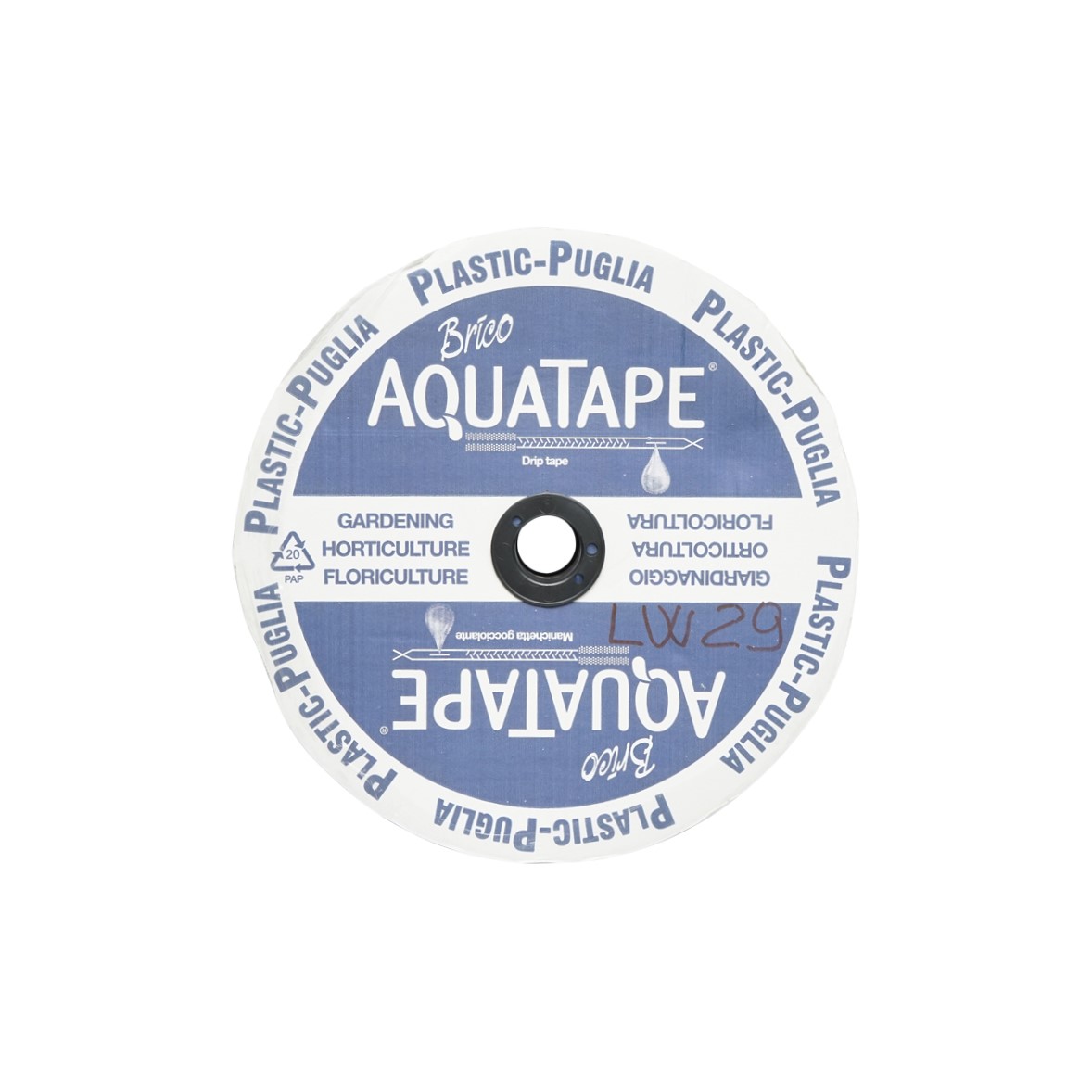 Banda picurare apa, rola 600M 1.5L/h, D16mm. pas 20cm AquaTape - imagine 3