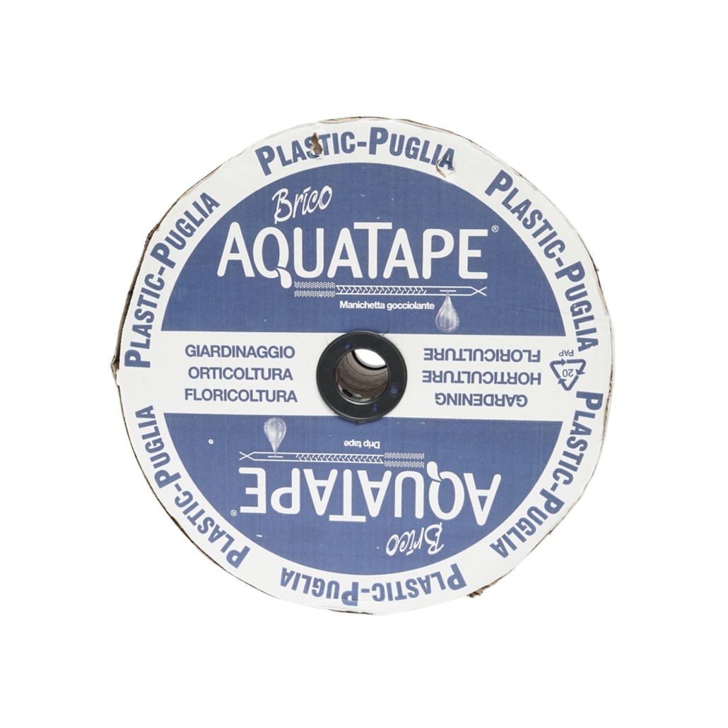 Banda picurare apa, rola 1000M 1.5L/h, D16mm. pas 20cm AquaTape - imagine 3
